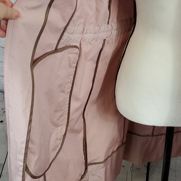 Cole Haan Packable Hooded Raincoat - Picture 3 of 11